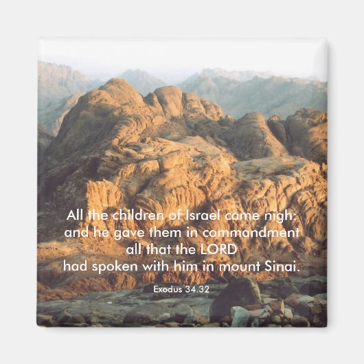 戒与え定 – 磁石 (正面)