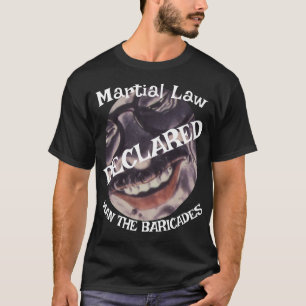 戒厳令宣言 トランプ 共和党 Tシャツ