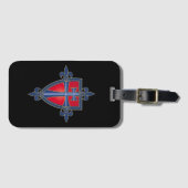 戒師交叉 ラゲッジタグ (正面横)