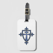 戒師交叉 ラゲッジタグ (正面縦)