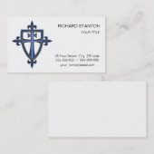 戒師交叉 名刺 (正面/裏面)