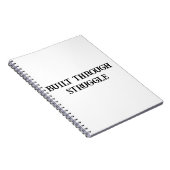 戦いからやる気を起こさせるの強さ ノートブック (右側)