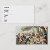 戦いでの殺害されるガストンde Foix (1488-1512年) 名刺 (正面/裏面)