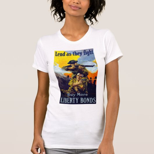 戦いとして貸す Tシャツ (正面)