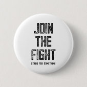 戦いに加わる 缶バッジ (正面)