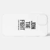 戦いに加わる iPhoneケース (裏面横)