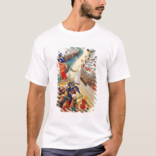 戦いのために準備するトルコ人の軍 Tシャツ (正面)
