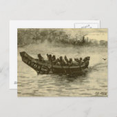 戦いのカヤック ポストカード (正面/裏面)