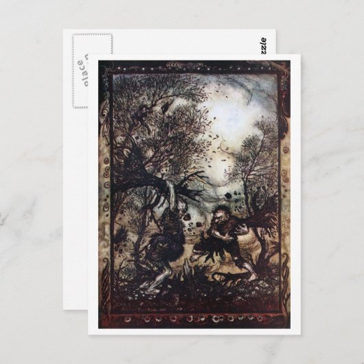 戦いのジャイアンツ ポストカード (正面/裏面)