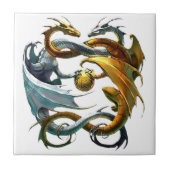 戦いのドラゴン タイル (正面)