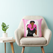 戦いの乳癌の    装飾用クッション、20x20 クッション (椅子)