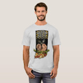 戦いの企業のな処理された食糧Dictocrats; LOCを食べて下さい Tシャツ (正面フル)