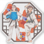 戦いの備え - 紀律と武術の準備 シール (正面)