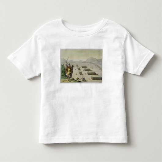 戦いの古代ケルト人かGauls、c.1800-18 (colou トドラーTシャツ (正面)