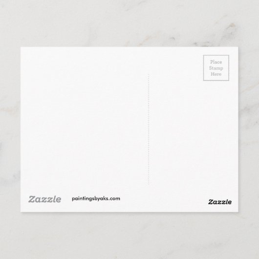 戦いの女神 ポストカード (裏面)