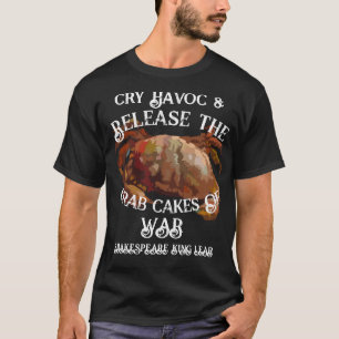 戦いの嵐を解き放て、ワロアのカニ料理 Tシャツ