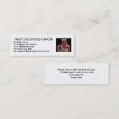 戦いの幼年期の蟹座 スキニー名刺 (正面/裏面)