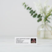 戦いの幼年期の蟹座 スキニー名刺 (スタンド正面)