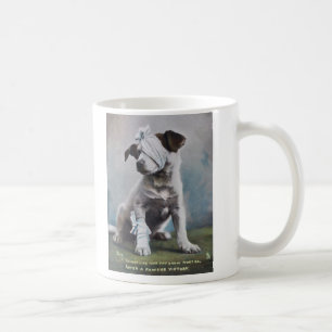 戦いの後のジャックラッセルテリア コーヒーマグカップ