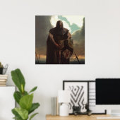 戦いの後 – 戦士ポスター ポスター (ホームオフィス)