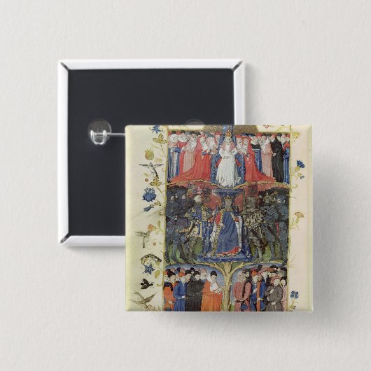 戦いの木 缶バッジ (正面&裏面)