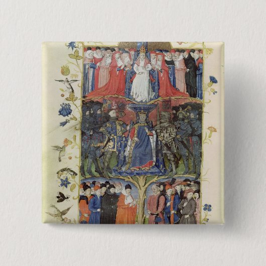 戦いの木 缶バッジ (正面)