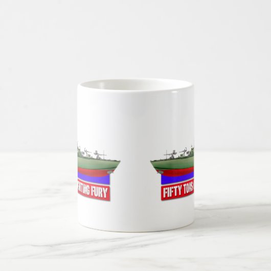 戦いの激怒の50トン コーヒーマグカップ (中央)