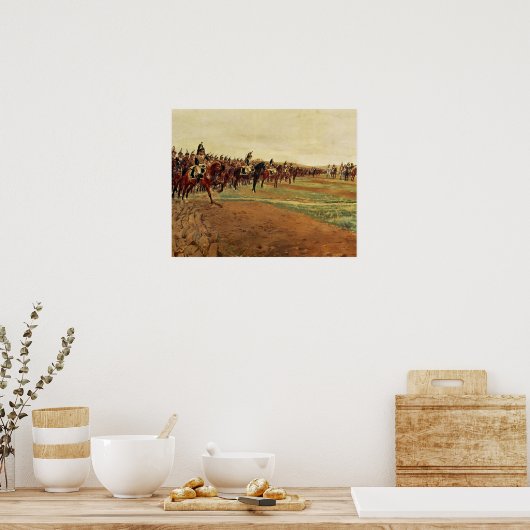 戦いの突撃前のキュイラシェ ポスター (キッチン)