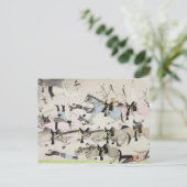 戦いの終わり(紙のインク) ポストカード (スタンド正面)