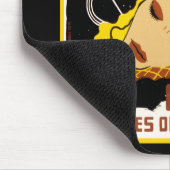 戦いの結核の~は健康の規則に従います マウスパッド (コーナー)