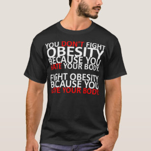 戦いの肥満 Tシャツ