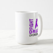 戦いの薬剤の過剰な服用 コーヒーマグカップ (正面右)