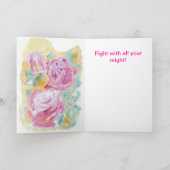 戦いの蟹座のencouragemet カード (内部)