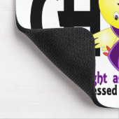 戦いの類肉腫症の気違いのひよこ マウスパッド (コーナー)