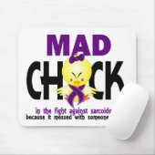 戦いの類肉腫症の気違いのひよこ マウスパッド (マウス)