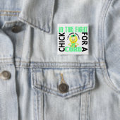 戦いのCeliac病気のひよこ 缶バッジ (インサイチュ)