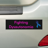 戦いのDysautonomia バンパーステッカー (車上)