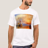 戦いのTemeraire、J.M.W.ターナー Tシャツ (正面)