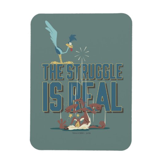 戦いはロードラ実在ンナ™とWile E. Coyote マグネット (縦)