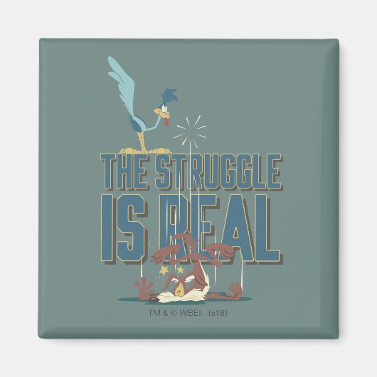 戦いはロードラ実在ンナ™とWile E. Coyote マグネット (正面)