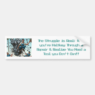 戦いは実在おもしろいBumper Stickers バンパーステッカー