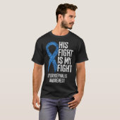 戦いは私の戦い水頭症認識度3 Tシャツ (正面フル)