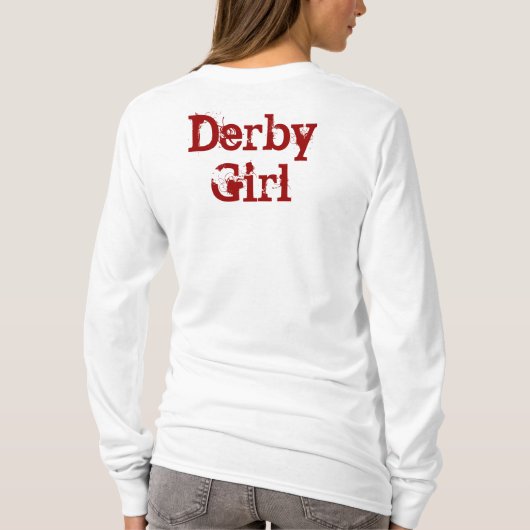 戦いダービーフード付きT Tシャツ (裏面)