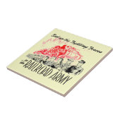 戦い力の上の鉄道軍隊 タイル (側面)