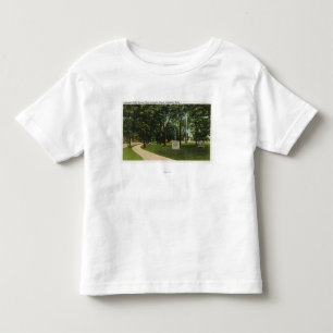 戦い地面、今レキシントンの緑の眺め トドラーTシャツ