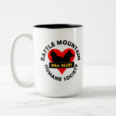 戦い山のマグ ツートーンマグカップ (左)