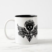 戦い生まれるAngelina (渡されるRt) ツートーンマグカップ (左)