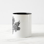 戦い生まれるAngelina (渡されるRt) ツートーンマグカップ (中央)