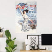 戦い買または絆 – WW1 ポスター (ホームオフィス)