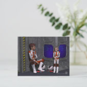 戦い過ぎ? ポストカード (スタンド正面)